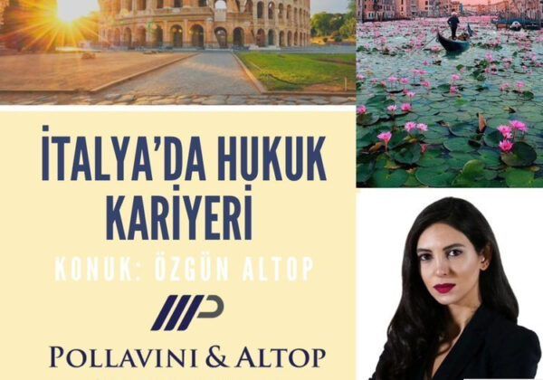 İtalya’da Hukuk Kariyeri
